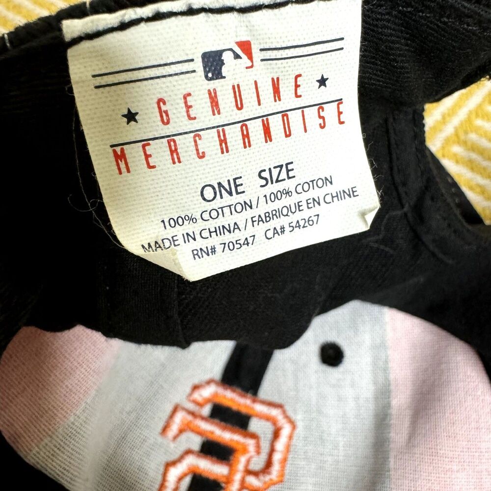 Fan Favorite San Francisco Giants Baseball Cap Hat OS bv - Picture 5 of 6